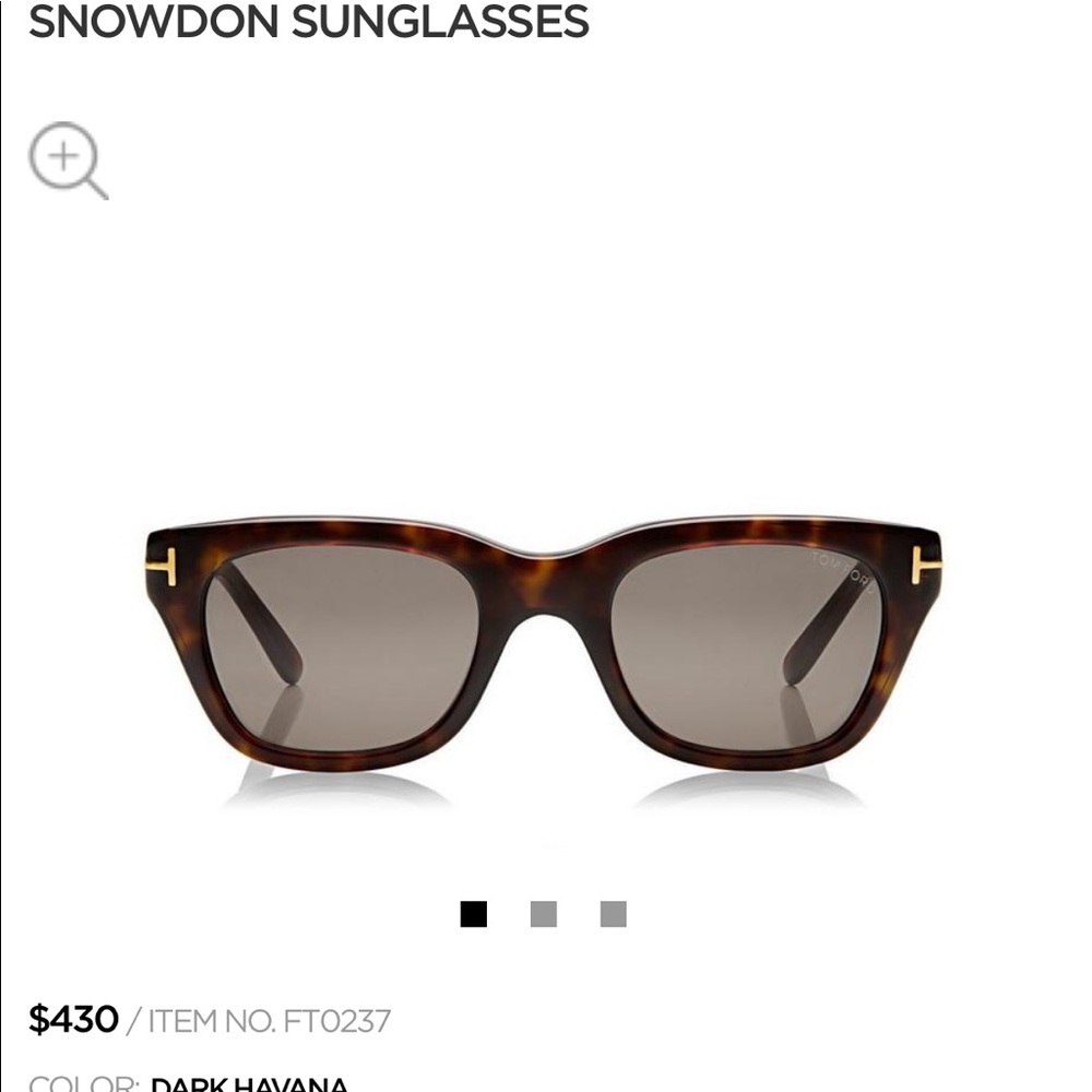 Tom Ford Snowdon sunglasses 50mm